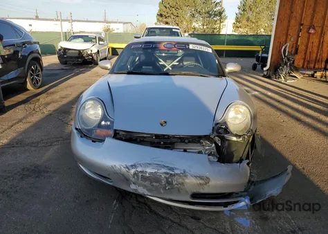 1999 Porsche 911 Carrera из США, поврежденный, VIN WP0AA2996XS626066